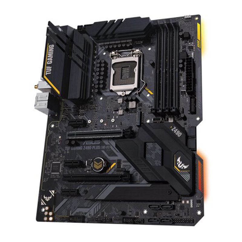 华硕(ASUS)TUF GAMING Z490-PLUS (WI-FI) 电竞特工主板 支持 CPU 10900K/10700K(Intel Z490/LGA 1200)