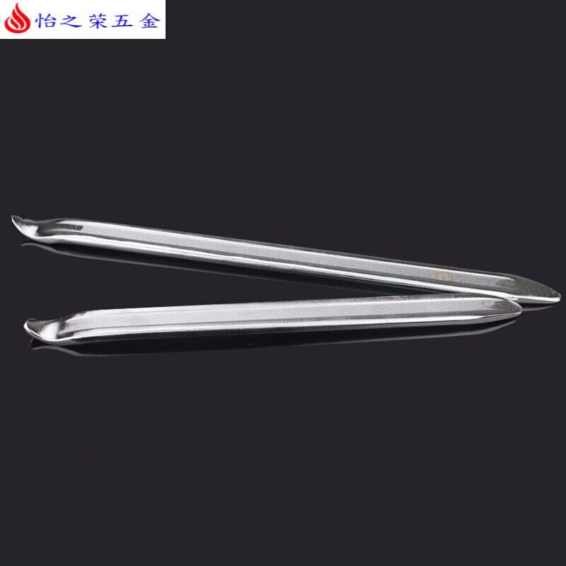撬棍扁撬板撬棒撬杠小汽车拆卸补胎工具摩托车轮胎 镀铬30厘米长图片