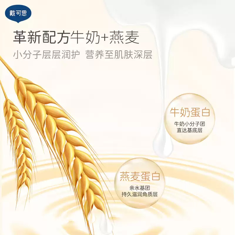 戴可思儿童沐浴露洗发水二合一 500ml*2高清大图