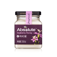 九蜂堂枸杞蜂蜜纯正自然350g 药花枸杞 滋补蜂蜜 自然成熟无添加 稀有结晶蜂蜜