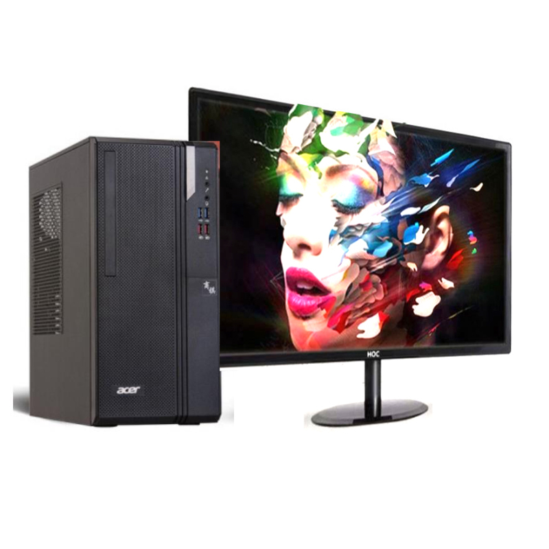 宏碁(Acer)商祺SQN4270 560C+HOC2108显示器定制套机（酷睿i3 8G 512G ）（单位：台）