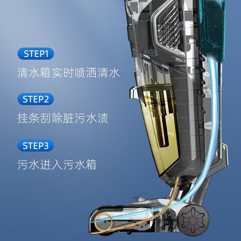 上亨(shangheng) 无线吸尘器手持立式家用宠物毛发地毯大吸力吸尘机小型推杆真空除螨无绳洗地机 无线洗地机高清大图