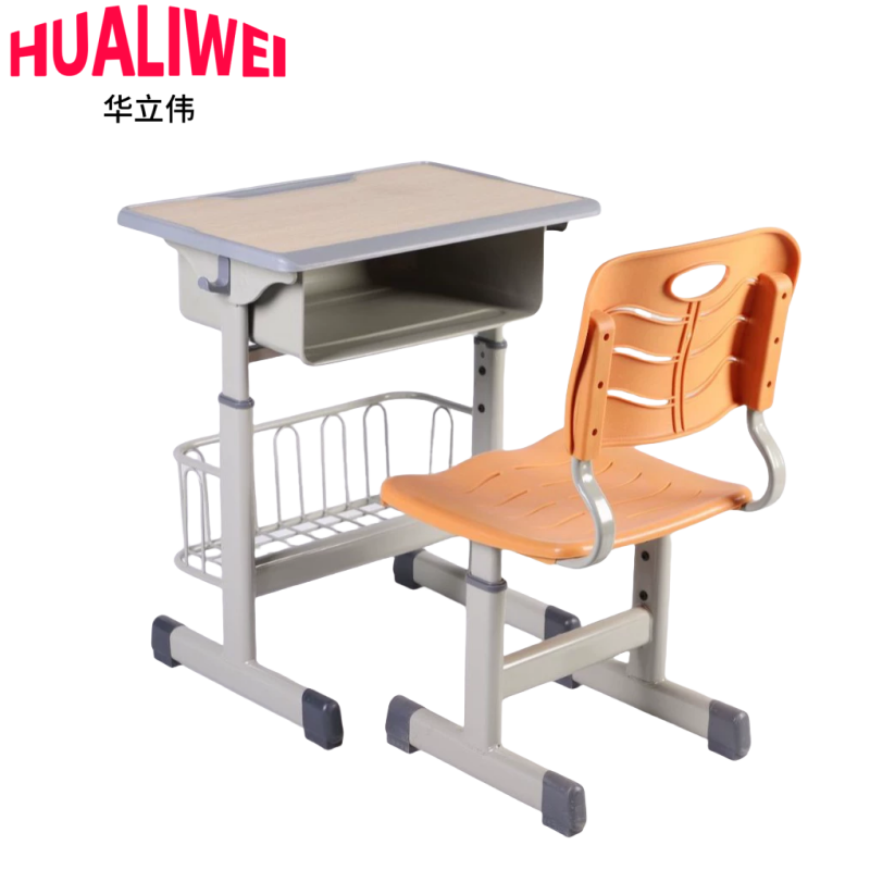 华立伟课桌椅一桌一椅套