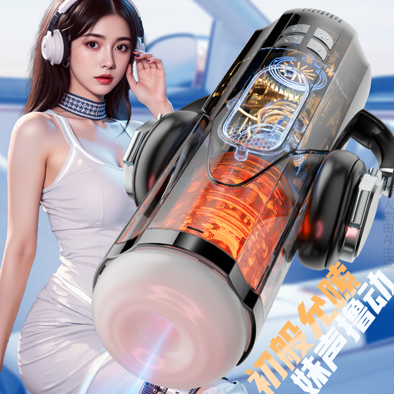 飞机杯男用电动全自动伸缩男士自慰神器脱敏训练处女可插入趴着玩高清大图