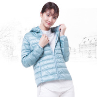 鸭鸭(yaya)冬季韩版女士短款轻薄时尚休闲百搭羽绒服
