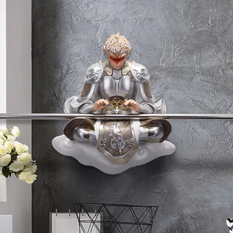 三维工匠 祥云悟空视频介绍_齐天大圣孙悟空3d浮壁挂客厅墙面装饰壁饰