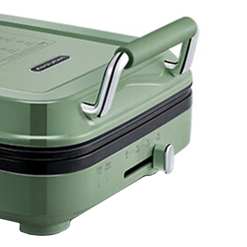 摩飞电器 MR8600 双面加热电饼铛 清新绿高清大图