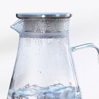 家用冷水壶玻璃泡茶壶凉白开水杯扎壶大容量水瓶套装家居日用水具酒具玻璃杯凉水壶
