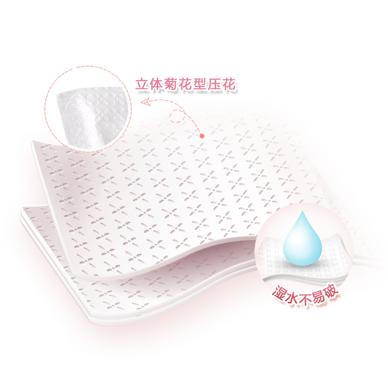 心相印婴儿抽纸3提9包心心相印新生儿3层家庭装面巾纸宝宝餐巾纸高清大图