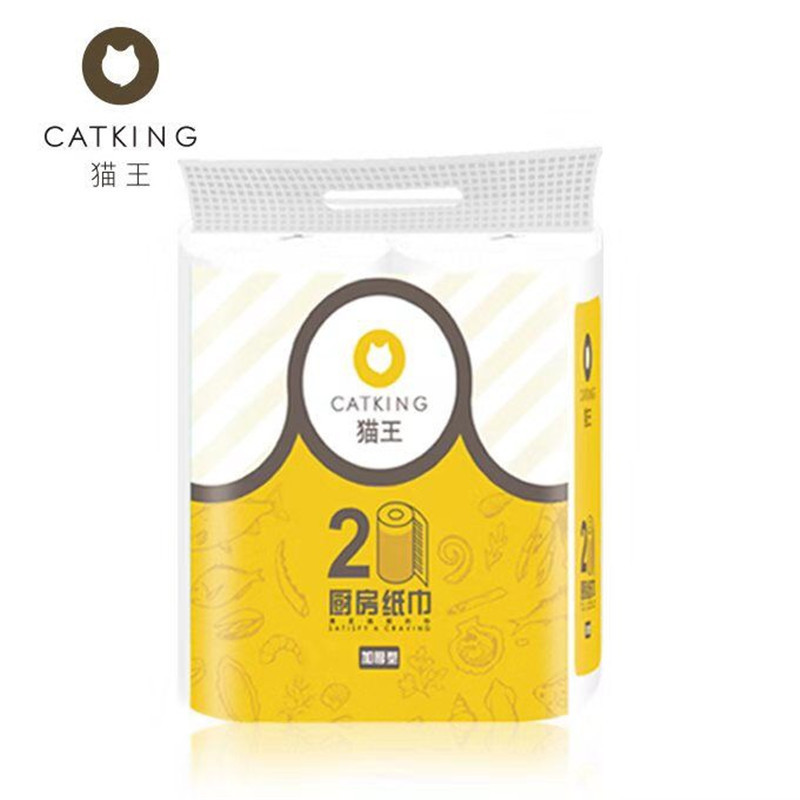 猫王空心2卷厨房纸巾 M8188 (单位: 套)