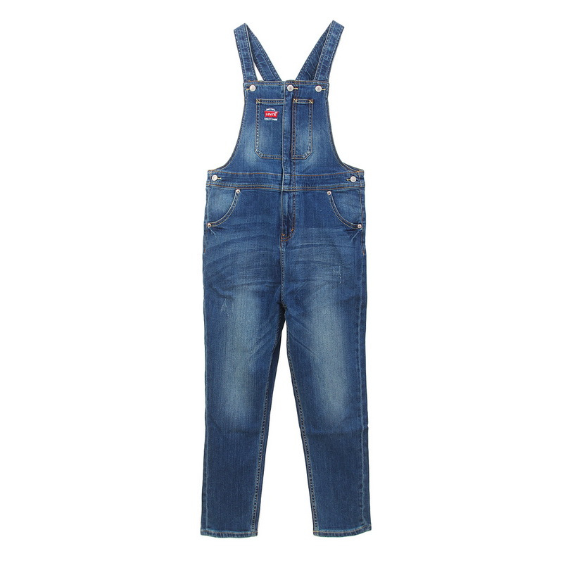 LEVIS2018春男大童牛仔背带长裤 81611WP504M69