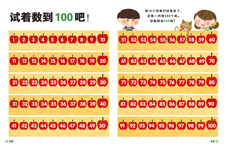 [正版]数学第一课:数字是怎么回事儿 幼儿数学启蒙绘本 涵盖100以内的数分类比较和排序几何形体空间方位时间 儿童数学启高清大图