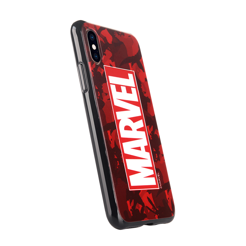 Marvel漫威 iphoneXS MAX 6.5 苹果手机保护壳 幻彩系列-红高清大图