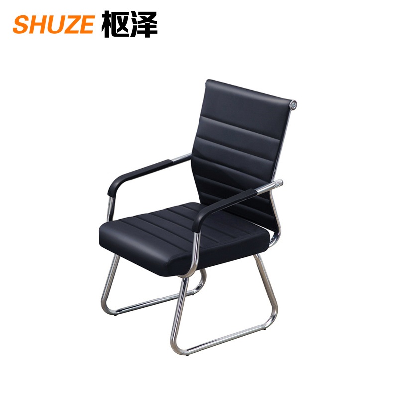 枢泽 会议椅 皮椅中背 把高清大图