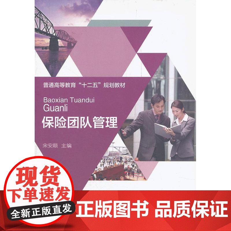 保险团队管理 宋安顺 北京大学出版社 正版书籍高清大图