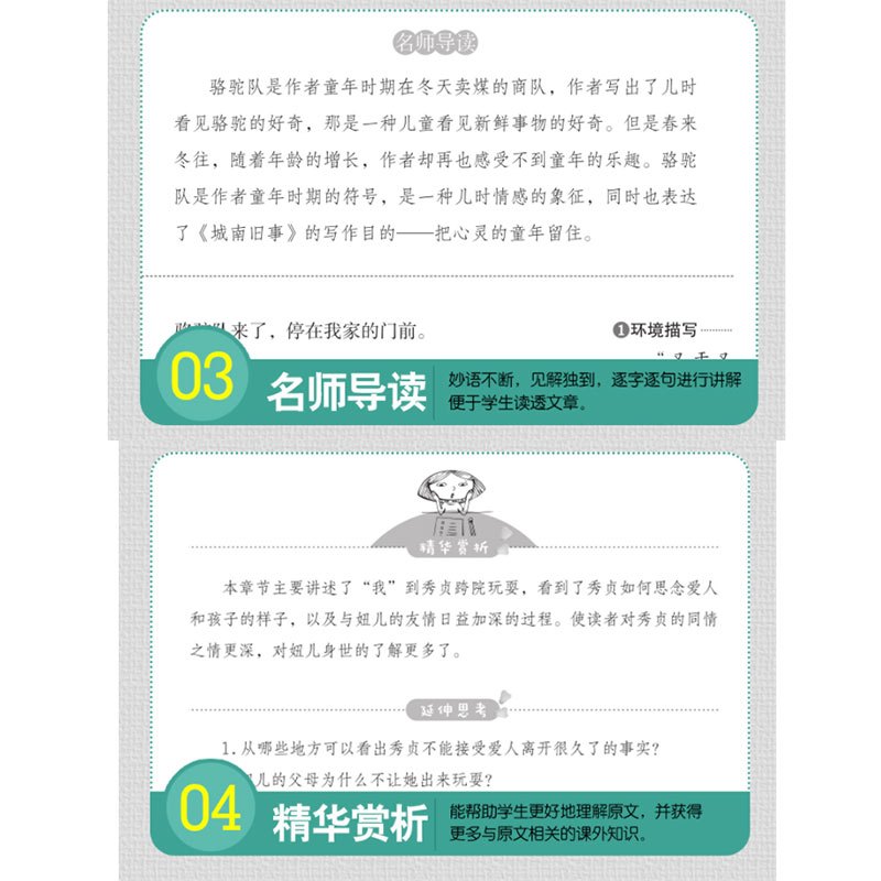 格列佛游记 [正版]城南旧事 林海音原著完整版名著儿童文学三四五六年级中小学生课外书籍老师骆驼的样子小英雄雨来宝葫芦的秘
