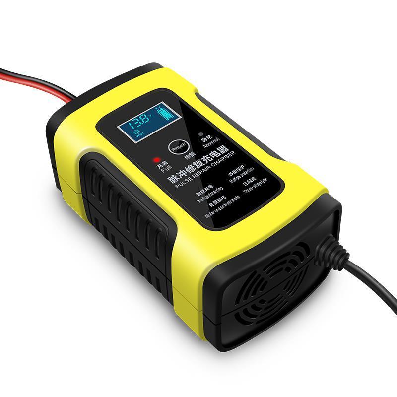 汽车摩托车电瓶充电器12v伏全智能通用修复型铅酸蓄电池充电机