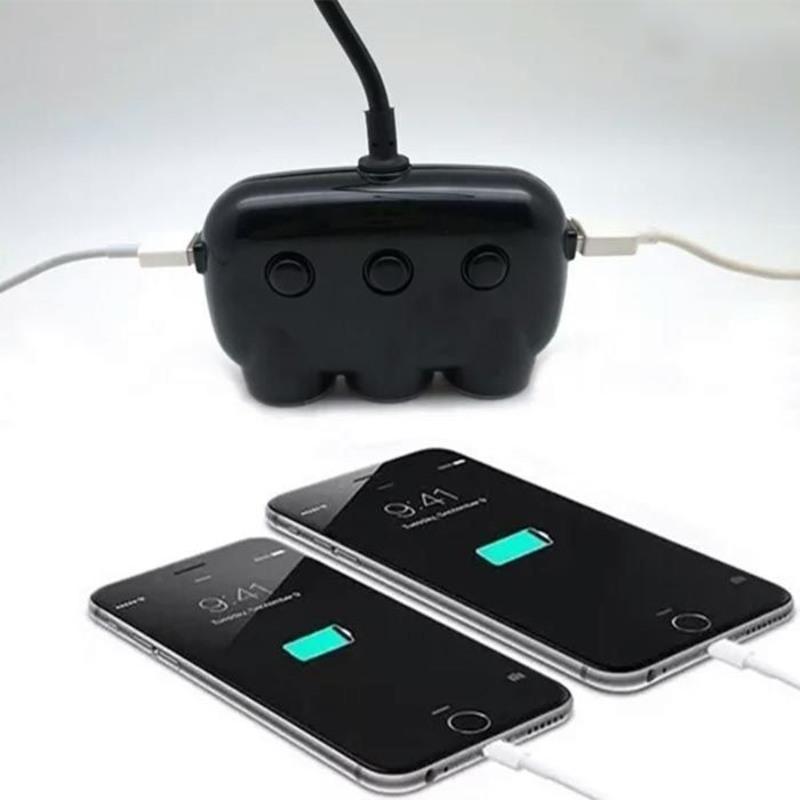 点烟口车充车载充电器头点烟器快充一拖三车充多功能手机汽车