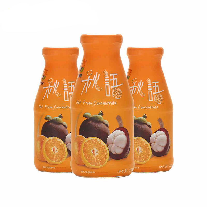 九日秋雨果汁(山竹橙子)238ml*3 泰国进口饮料nfc非浓缩还原