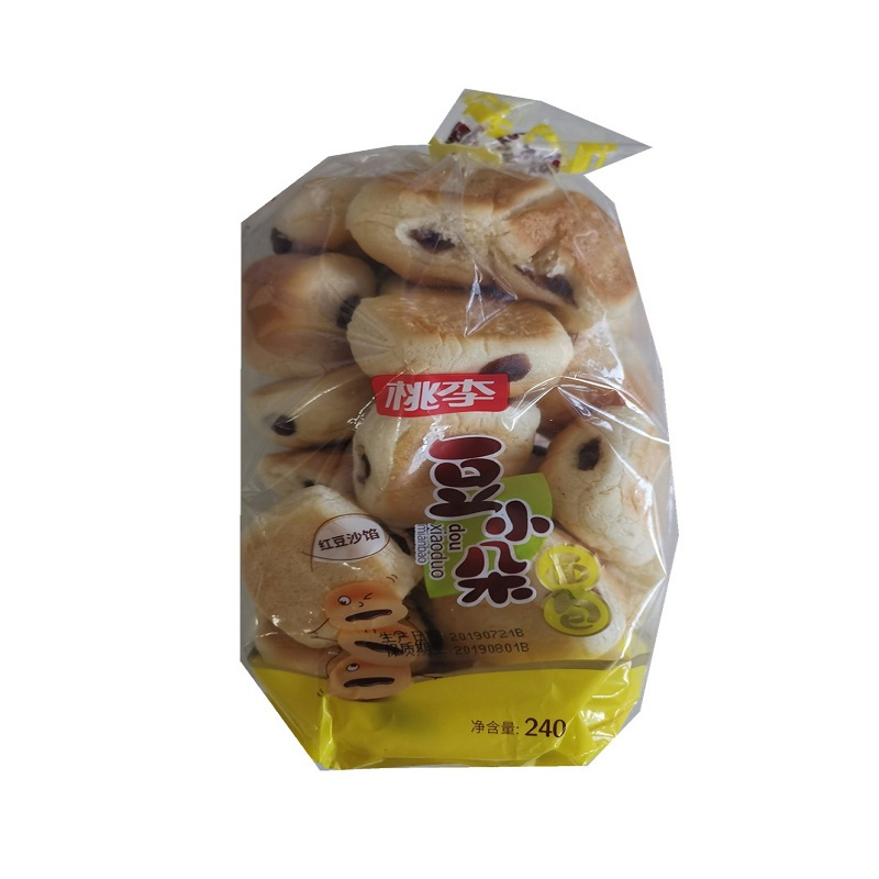 桃李豆小朵面包240g