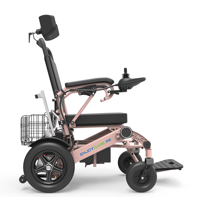 伊凯电动轮椅老人老年智能全自动轻便代步车残疾人可折叠可上高铁飞机