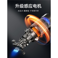 指南车洗车机高压水泵水枪220v家用自动清洗机大功率便携刷车_智能调压版★3100W高压长枪泡沫壶18米水管