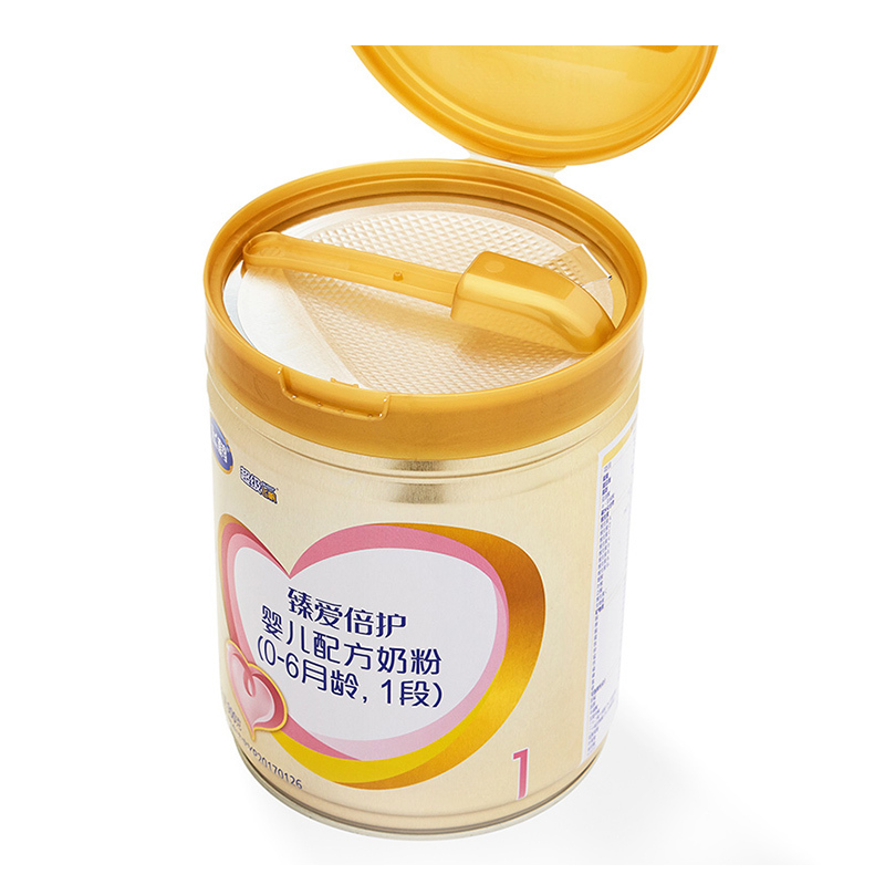 飞鹤超级飞帆臻爱倍护婴儿配方奶粉1段06个月适用900克罐装