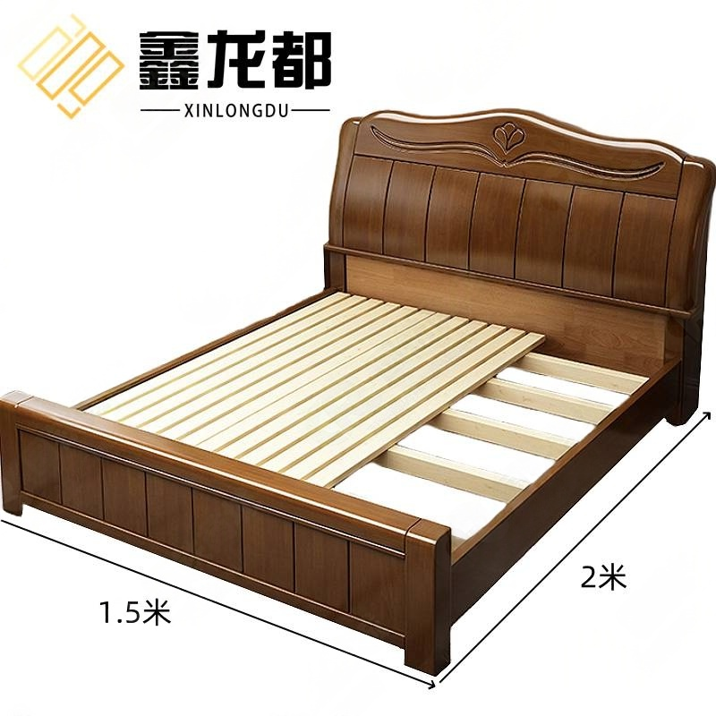 鑫龙都 实木床高清大图