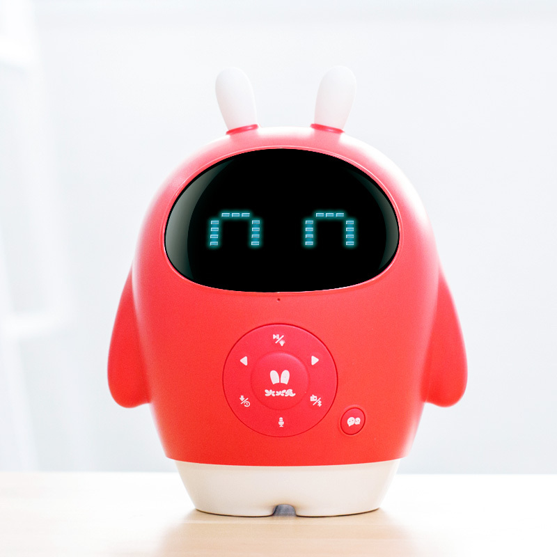 火火兔智能早教机器人遥控早教机对话高科技玩具儿童学习j6 大红色