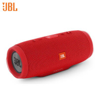 JBL Charge3 音乐冲击波3 蓝牙小音箱 音响 低音炮 移动充电 防水设计 支持多台串联 便携迷你音响 魂动红