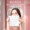 幸运女神棉柔巾 洗脸巾 20*20cm 100抽 每包只需9.9元 3D珍珠纹+平纹双面设计 纯棉材质 干湿两用