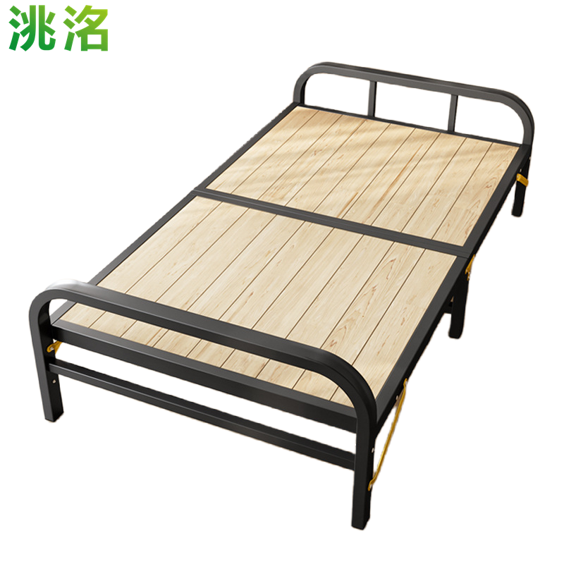 洮洺 折叠床 家用简易折叠床 90*198*55cm 张高清大图