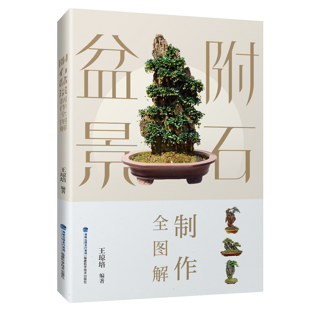 [醉染正版]正版 附石盆景制作全图解 书籍大全附石盆景制作与养护技巧鉴赏制作管理养花栽培树木植物盆景造型设计栽培修剪高清大图