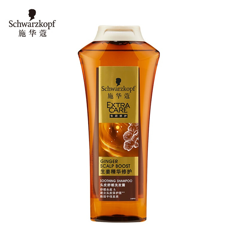 施华蔻 生姜精华修护头皮去屑舒缓洗发露200ml