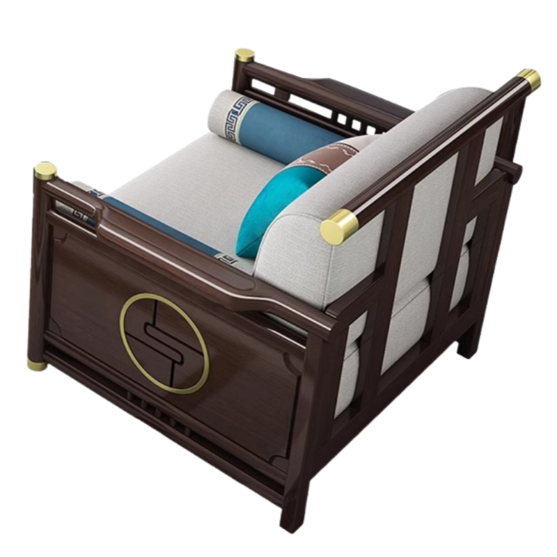 智叶舟沙发单人位88*81*85cm张高清大图