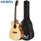 莫森(mosen)正品GA40系列云杉民谣吉他初学者新手入门吉它 哑光40英寸配件礼包课程