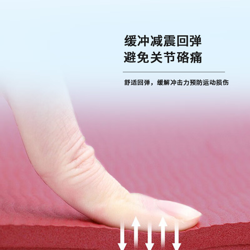 阿迪达斯(adidas)瑜伽垫5mm防滑运动垫平板支撑舞蹈垫ADYG-10350MR高清大图