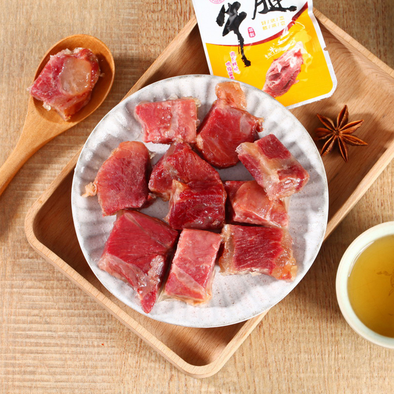 康顺牛腱 100g左右 便携小袋 牛肉熟食品小吃零食肉类即食牛腱子代餐健身
