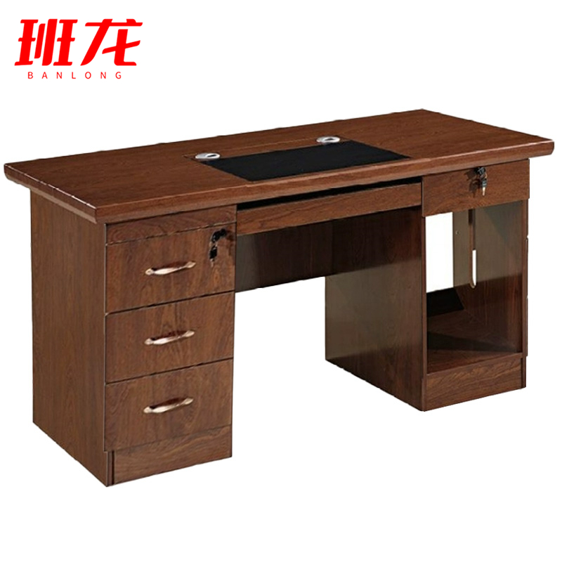 班龙办公电脑桌1.2*0.6m张高清大图