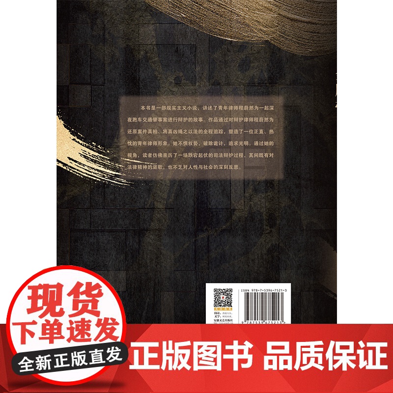 辩护人系列:金腰带(以细腻的笔触、缜密的推理、悬疑的情节,在悬疑的推理中,揭秘法律与人性的复杂真相,体验法律职业的艰辛高清大图