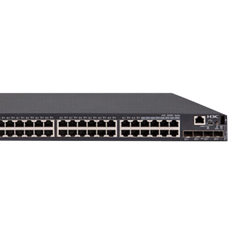 华三(H3C)S5500V2-54S-EI 48口千兆三层网管企业级网络核心交换机 万兆上行