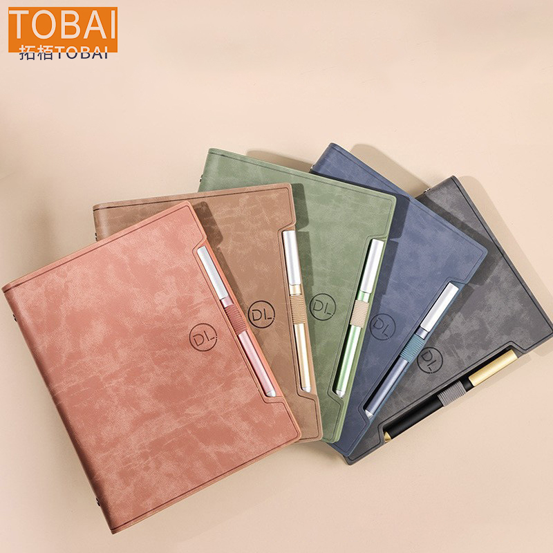 拓栢A5活页本笔记本可定制3TBL/本高清大图