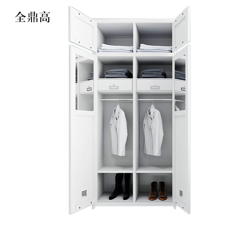 全鼎高员工储物柜文件柜存放柜子更衣柜两门内务柜