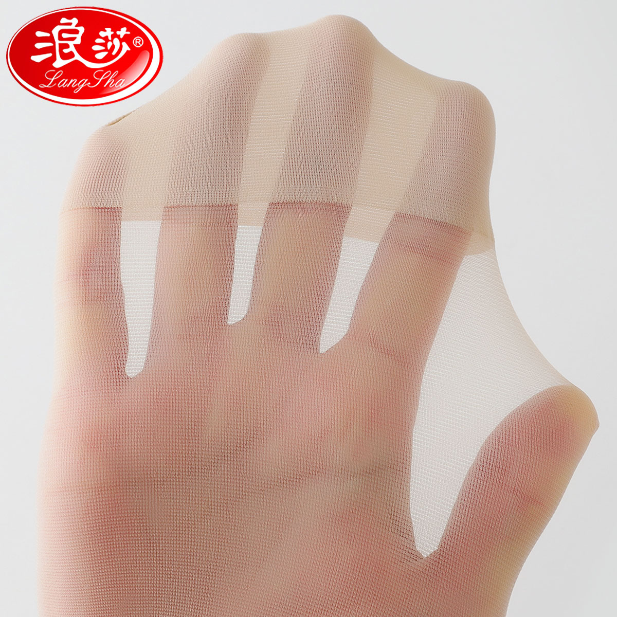 浪莎红短丝袜女夏季隐形肉色薄款短袜耐穿耐磨防勾丝透明包芯丝袜高清大图