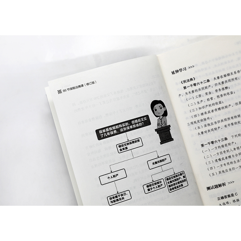 官方正版 66节保险法商课 依据民法典修订 婚姻传承税务债务4个角度 保险相关法律税务信托知识 保险代理人常见问题 电子高清大图