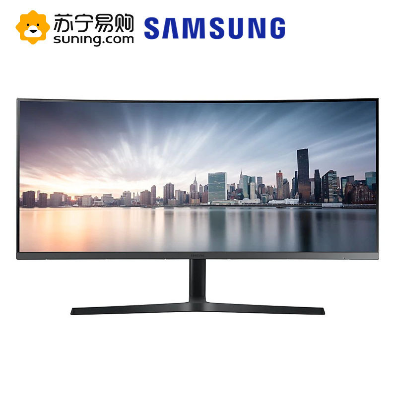 三星(SAMSUNG)C34H890WGC 34英寸21:9带鱼屏 1800R曲面 WQHD高分辨率 Type-C 65W反向快充 C34H890WGC电脑显示器