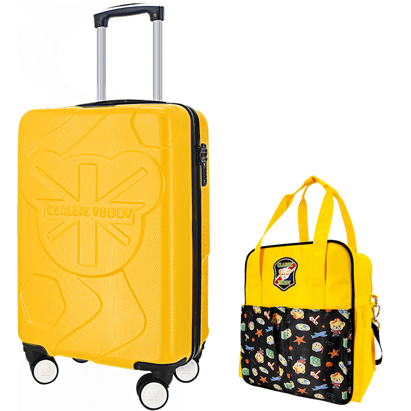 classicteddy精典泰迪拉杆箱手提双肩包组合