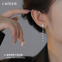 999纯银玫瑰流苏耳环女耳线纯银耳扣耳坠银耳饰耳钉2025年新银