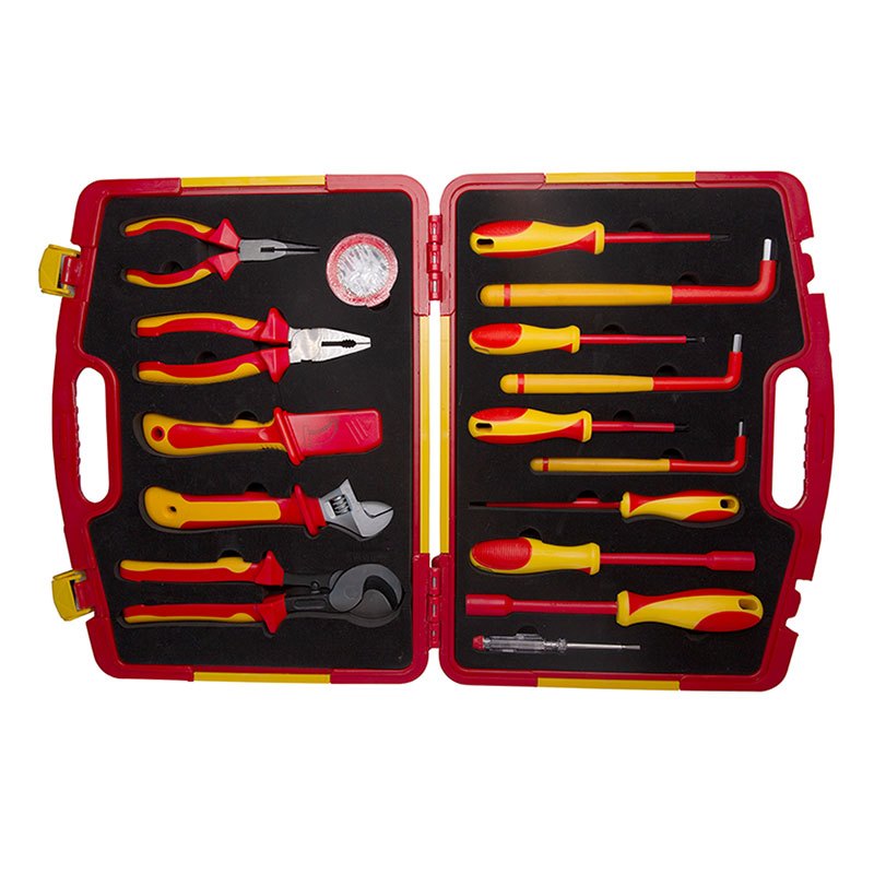 维度(wedo)in544h-16 vde绝缘工具组套 16件套 扳手钳子旋具头手柄