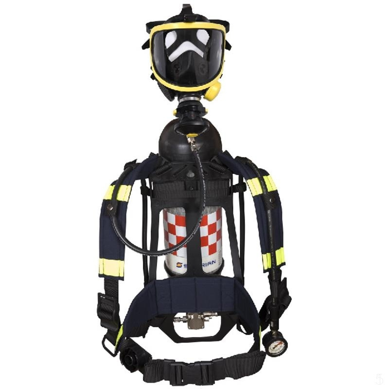霍尼韦尔 Honeywell SCBA825T T8000 他救呼吸器 20/20硅胶面罩/6.8L Luxfer气瓶.